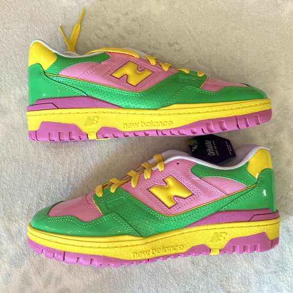 New Balance 550 Y2K Pink Green Size 10 US Women’s SKU BB550YKA - Picture 2 of 8